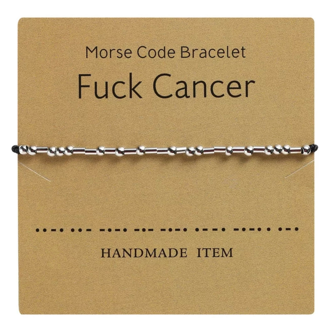 Morse code bracelet 