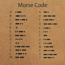 Load image into Gallery viewer, Morse code bracelet &quot;Keep F..cking Going&quot;
