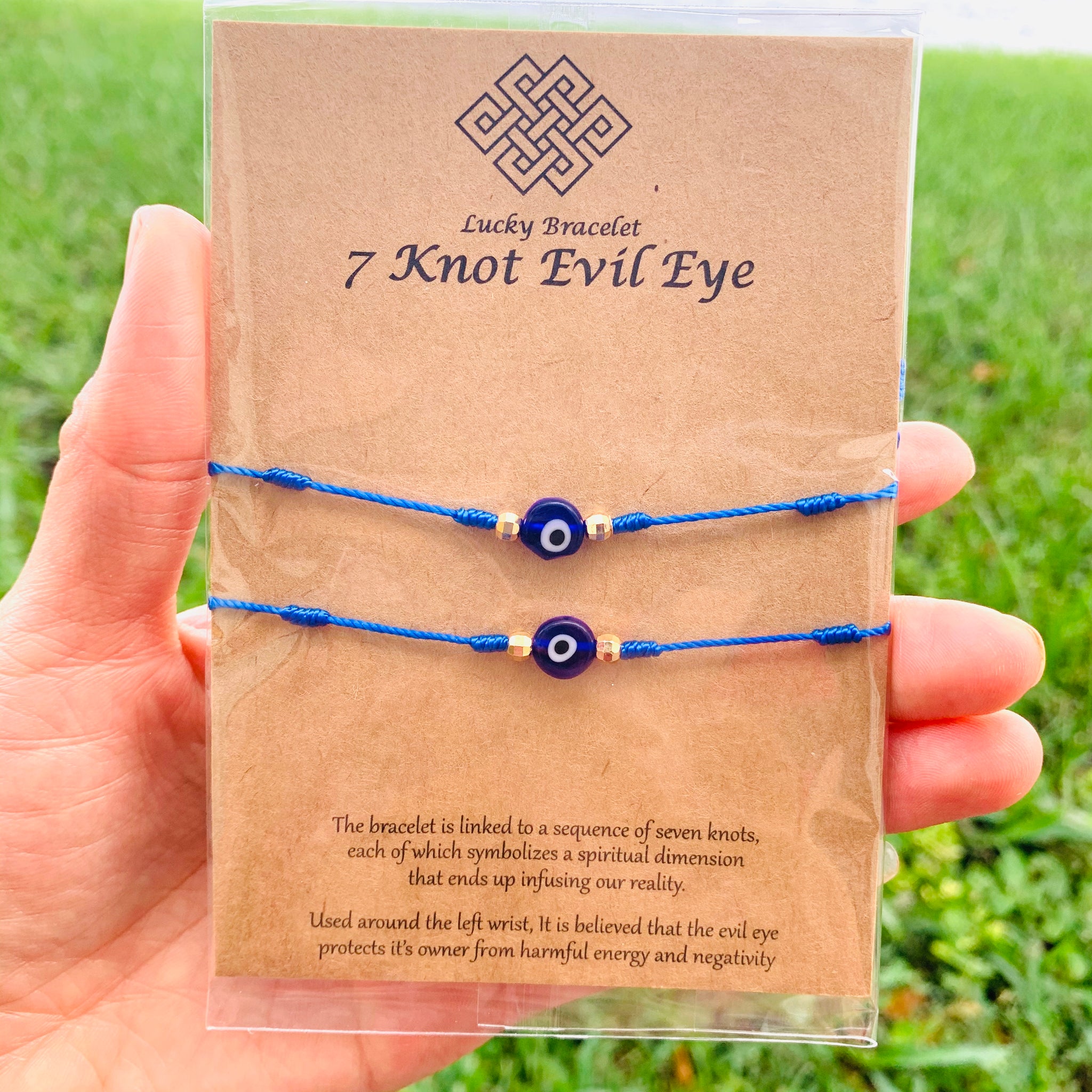 Elligent evil eye bracelet