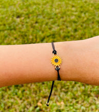 Load image into Gallery viewer, Sunflower friendship matching bracelets
