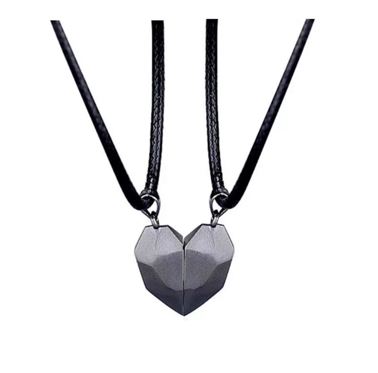 Heart Couples Magnet Necklaces For Him and Her – Nova & D
